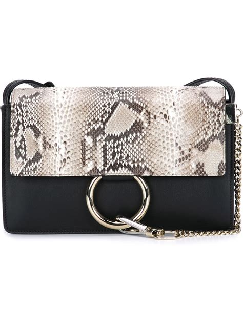 faye chloe bag replica|chloe faye python bag.